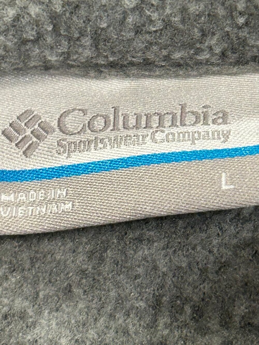 Columbia Women's Gray Benton Springs Full Zip Fleece Jacket, Size L - Picture 4 of 8